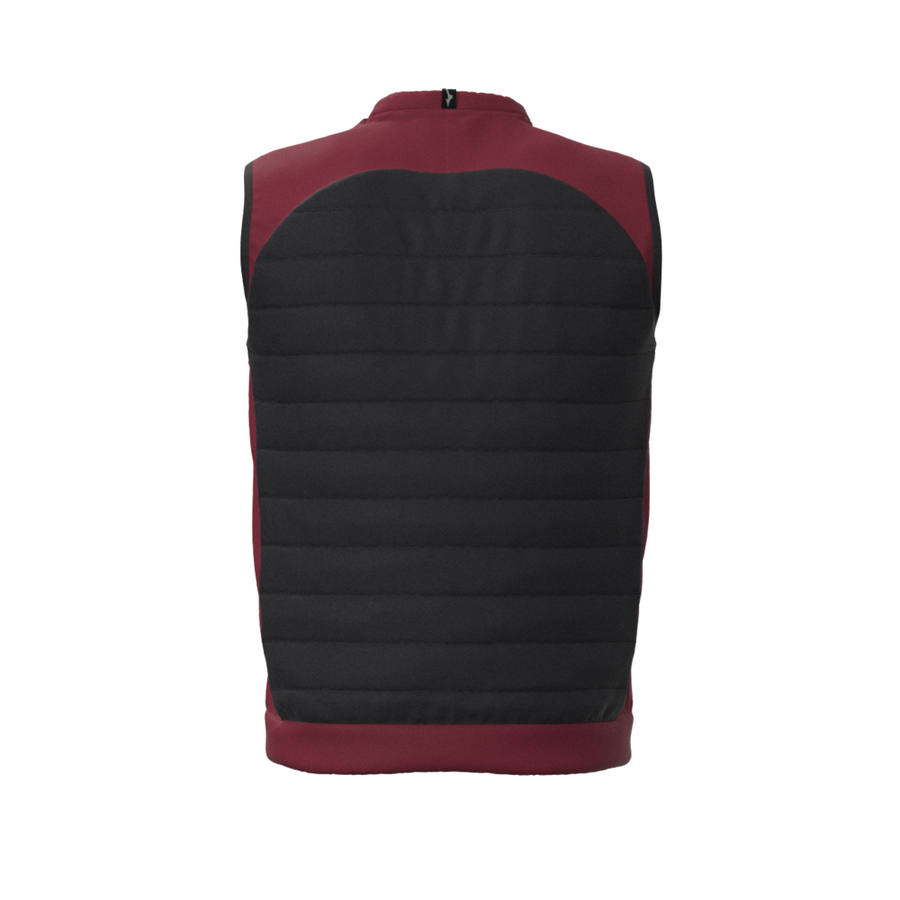 Mizuno Mizuno Hybrid Bomber Gilet Burgundy